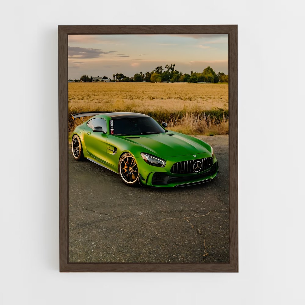 Poster Amg gt r sophistiqué – affiche Mercedes (vue 5)